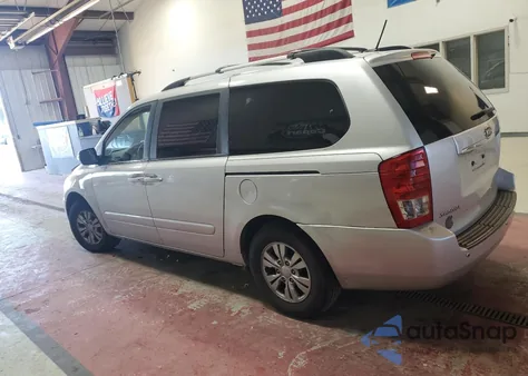 2012 Kia Sedona Lx из США, поврежденный, VIN KNDMG4C76C6442781